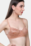Maroon Clothing Double Layered Non Wired Medium Coverage Lace Bra (Pack of 2) - Multicolor — thumbnail 7